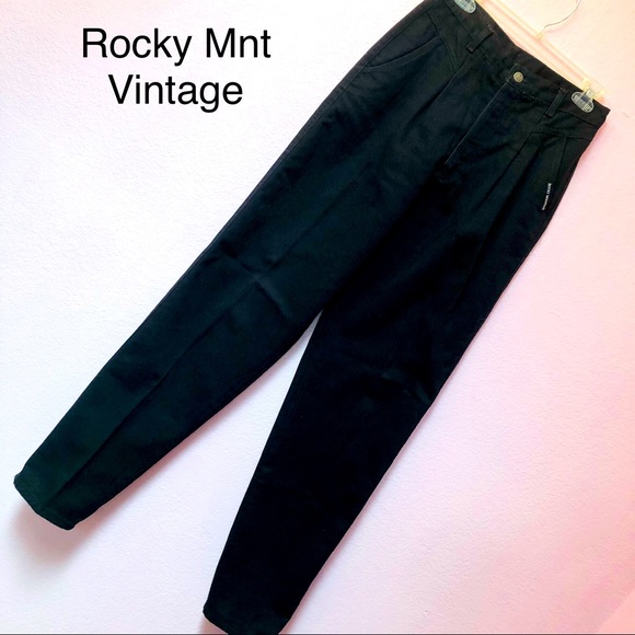 Vintage Rocky Mountain High Waist Cotton Jeans - Picture 1 of 9